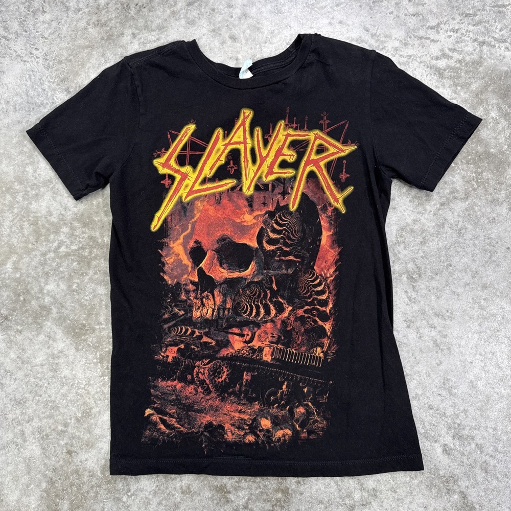 Slayer shirt Adult XS Final world tour 2018 2019 Concert Band Rock Metal grunge