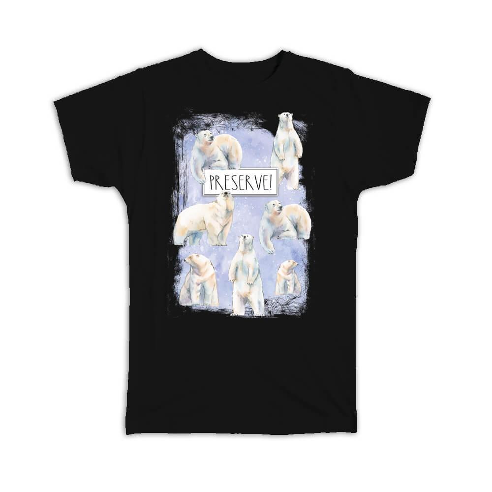Polar Bear Lover T-Shirt - Wildlife Conservation Gift for Animal Protectors