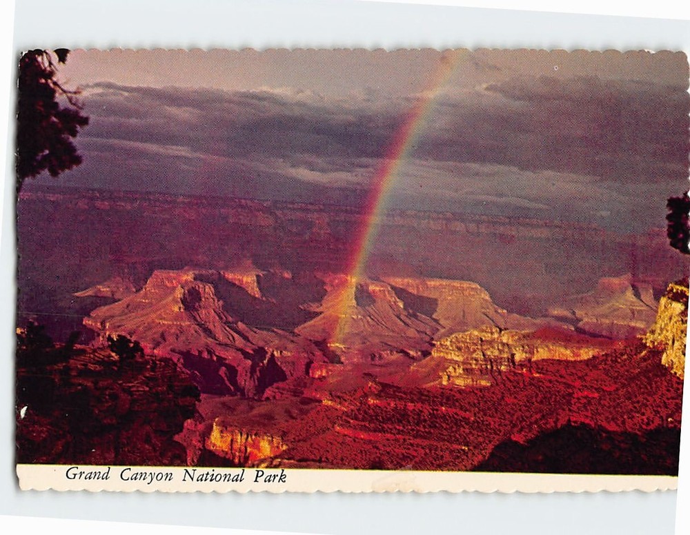 Postcard Grand Canyon National Park Arizona USA