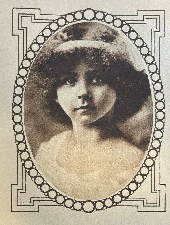 1915 Vintage Illustration Princess Marie Jose of Belgium