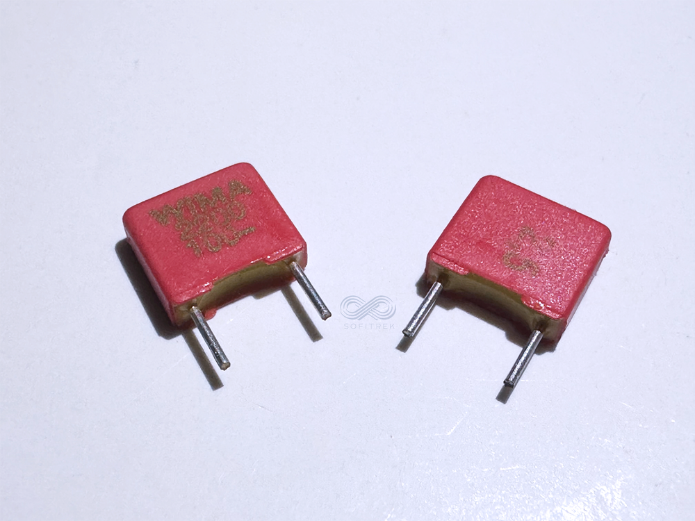 10PCS FKM2 2200pF WIMA 2.2nF 100VDC 2.5% Film Capacitor PCM 5mm