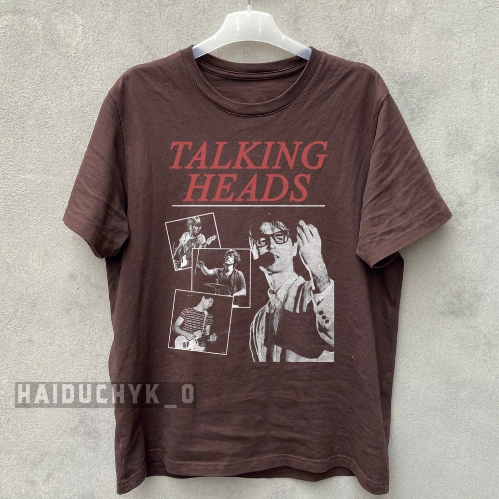 Talking Heads Stop Making Sense retro style Unisex Russet T-shirt Size S-5XL