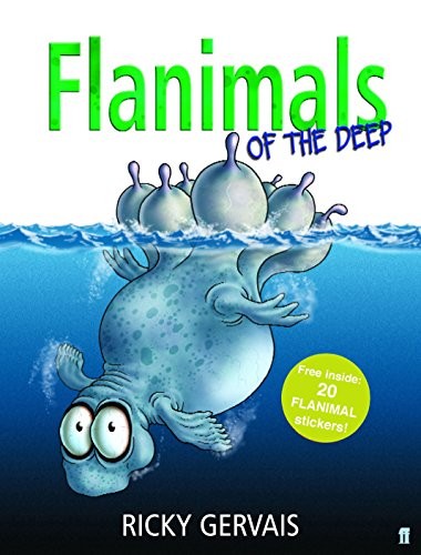 Flanimals of the Deep by Ricky Gervais Hardback Book The Fast Free ShippingFREE US DELIVERY | ISBN: 0571234038 | Quality Books