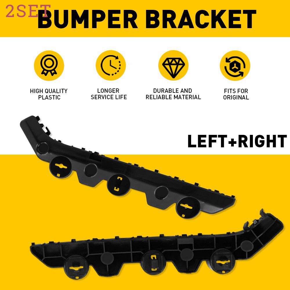 4pcs Bumper Support Brackets for 2016-2019 Nissan Sentra Left & Right