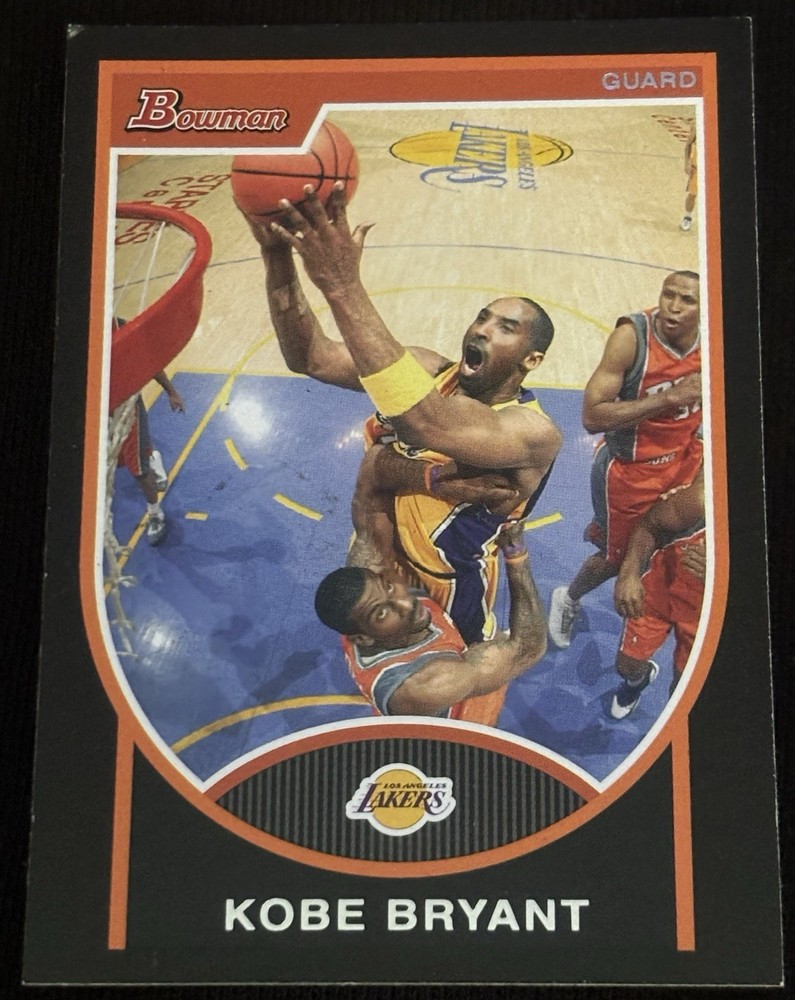 2007-08 Bowman HOF Kobe Bryant Los Angeles Lakers