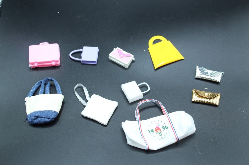 Barbie Doll Fashion  Purses Hand Bags Totes Backpacks Lot #2 (B19)