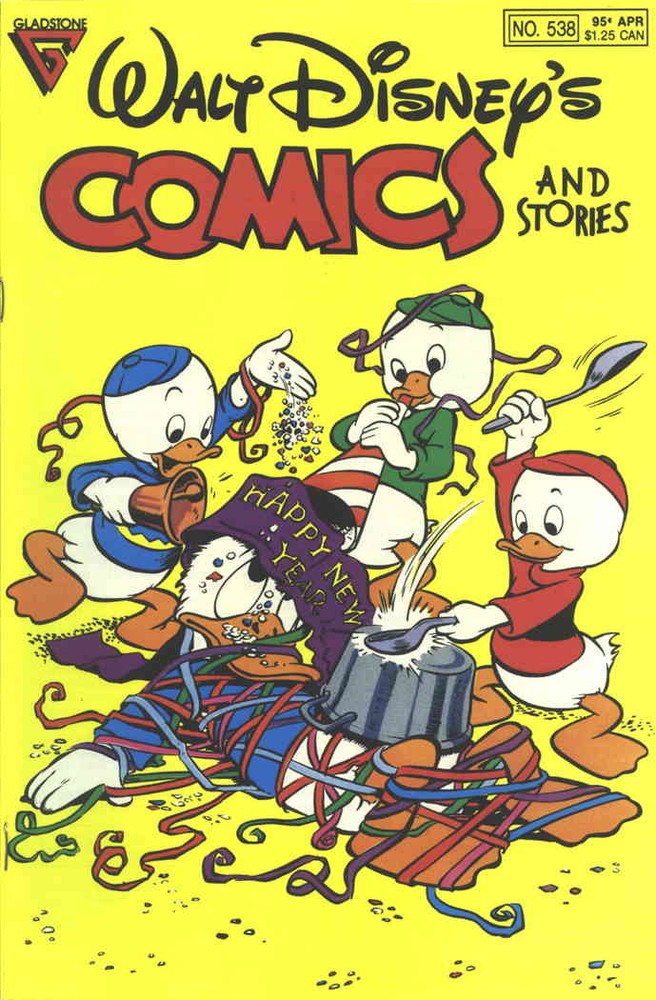 Walt Disney Comics and Stories #538 FN Gladstone Donald Duck - combined shipping available