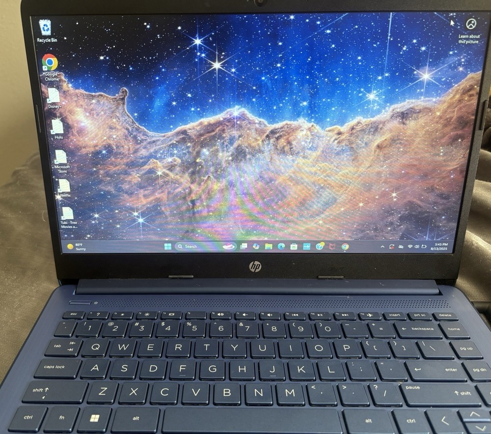 HP Stream 14-inch HD Laptop Intel Celeron 4GB RAM 64GB Storage Windows 11 S Mode in Blue
