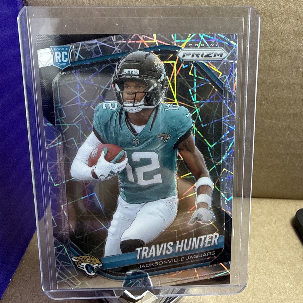 🔥2025 Prizm Travis Hunter Rookie Lazer Prizm Jacksonville Jaguars #301🔥