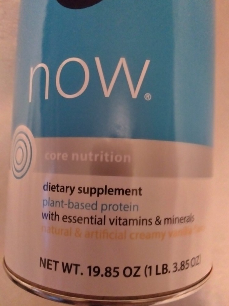 TWO SEALED 19.85OZ Reliv NOW CORE NUTRITION PLANT-BASED PROTEIN VANILLA POWDER