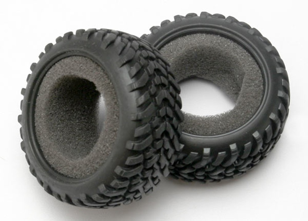 Traxxas 1/18 LaTrax SST Slash with 2 SCT Tires & 7071 Foam Inserts