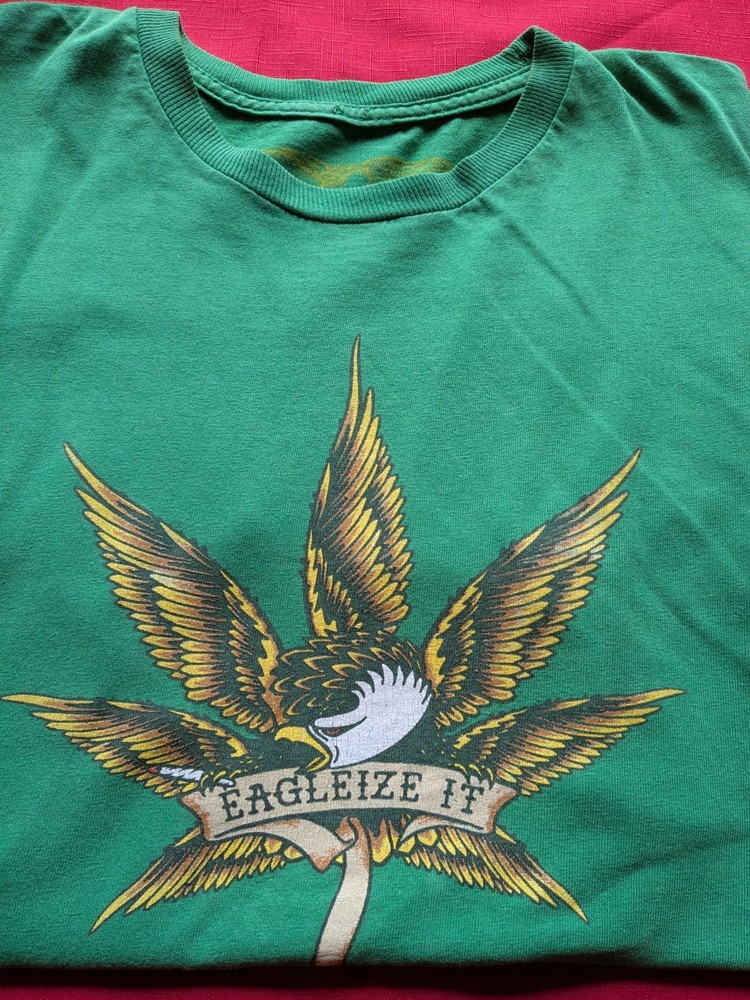 ANTI HERO 'EAGLEIZE IT'  SKATEBOARDING T SHIRT RARE Vintage Size M Made USA