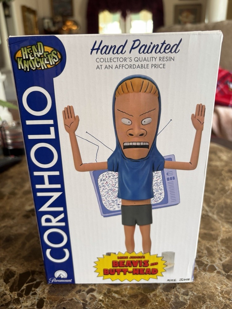 Beavis And Butthead Cornholio Paramount Head Knockers Hand Painted Brand New🔥