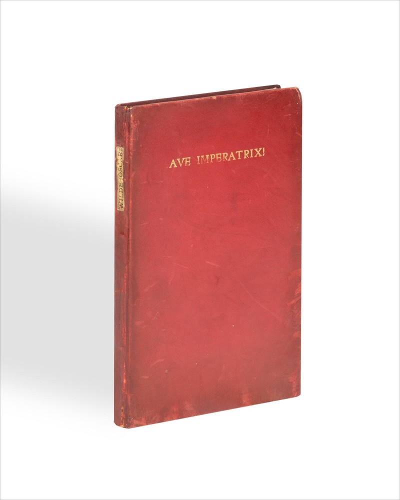 Oscar Wilde – Ave Imperatrix! A Dirge of Empire. [Limited edition; hand… – 1902