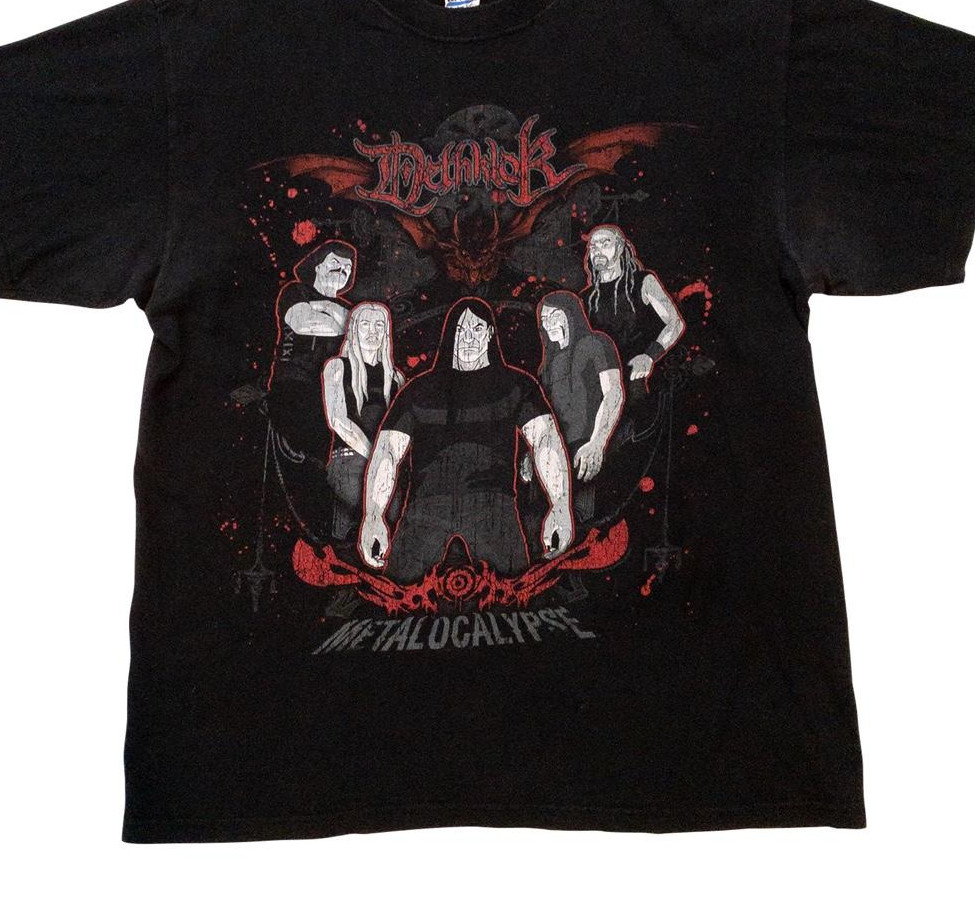 Metalocalypse Dethklok Band Unisex T-Shirt All Size