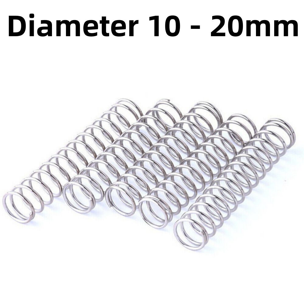 10-20mm Dia 1.2mm Wire Galvanized Steel Compression Springs