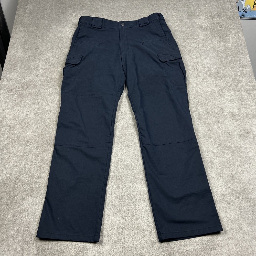511 Tactical Stryke EMS Pants Mens 34x32 Navy Cargo Duty Ripstop 74369 5.11