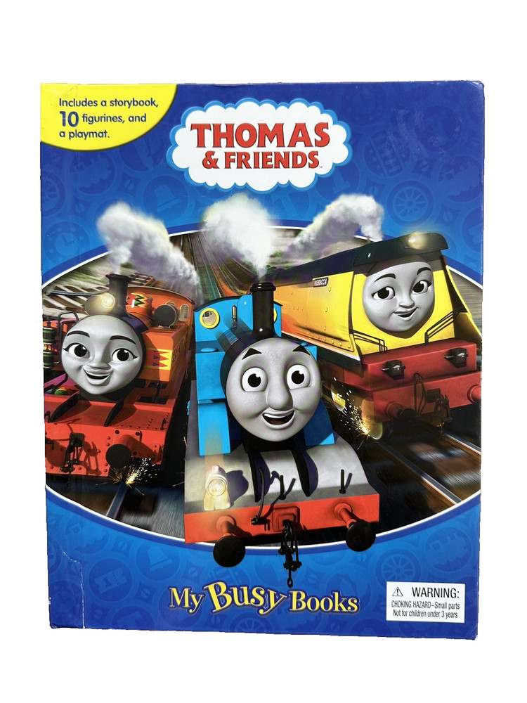 thomas and friends my busy books-10 trains & mat