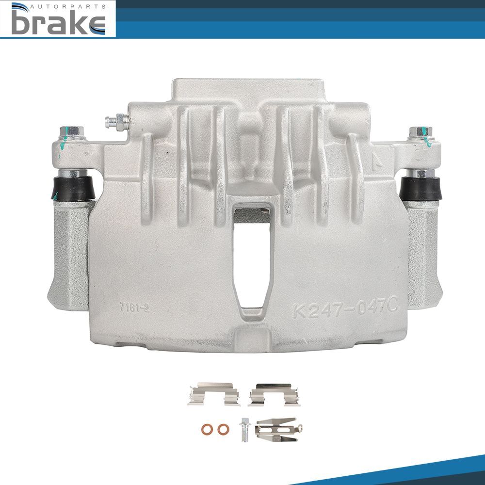 2003-2004 Ford Mustang Base GT Front Disc Brake Caliper with Bracket