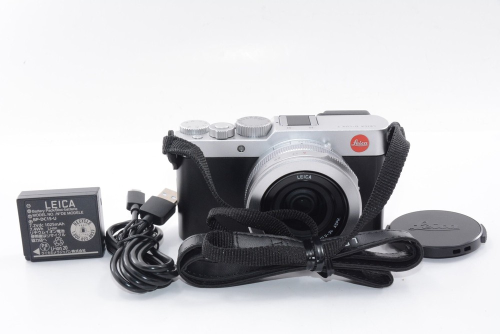 [N.MINT] Leica D-LUX7  Digital Camera - Silver From JAPAN #s15458