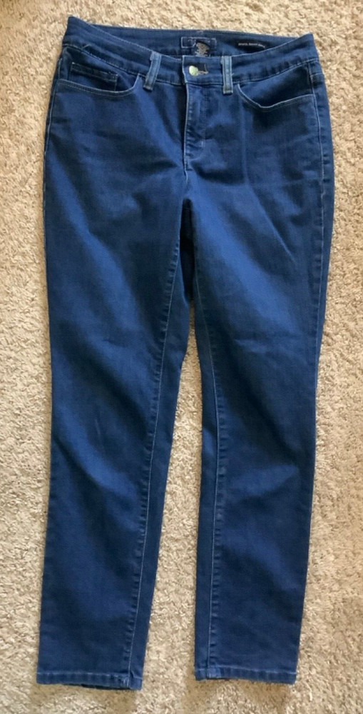 Womens Jeans-CHARTER CLUB-blue stretch denim 