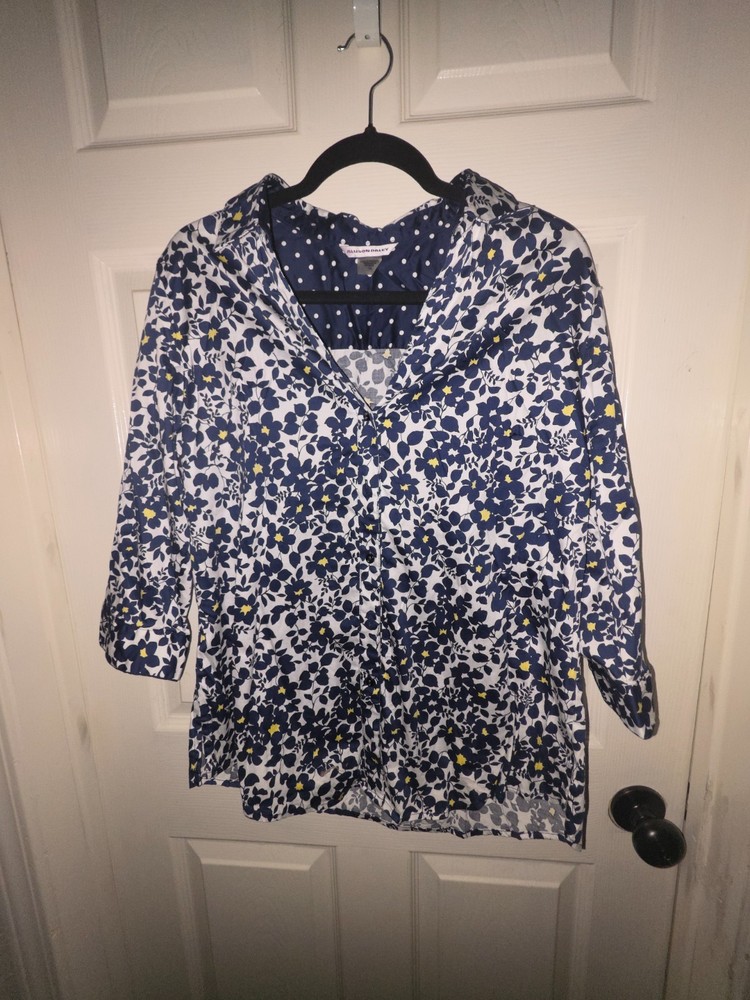 Allison Daley Floral print blouse Size 14