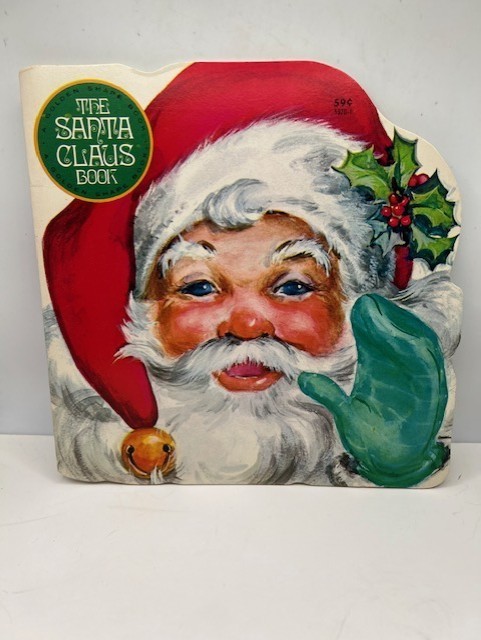 VTG A Golden Shape Book The Santa Claus Book Ninth Printing 1979