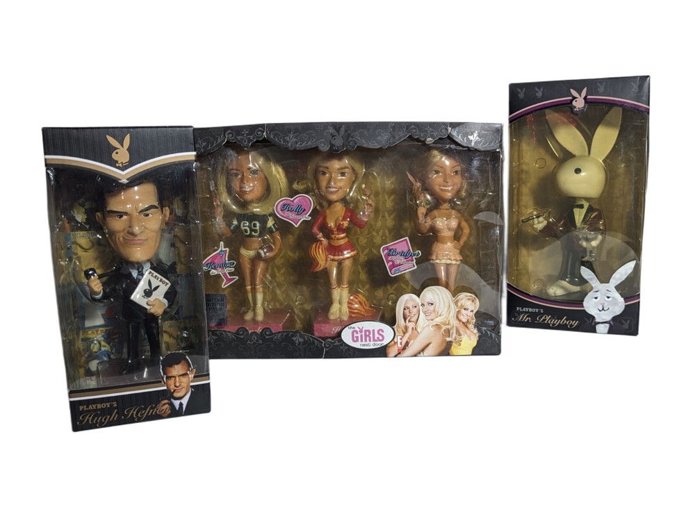 The Girls Next Door RARE 2007 BOBBLE HEAD COLLECTION - LIMITED EDITION 1124/1500