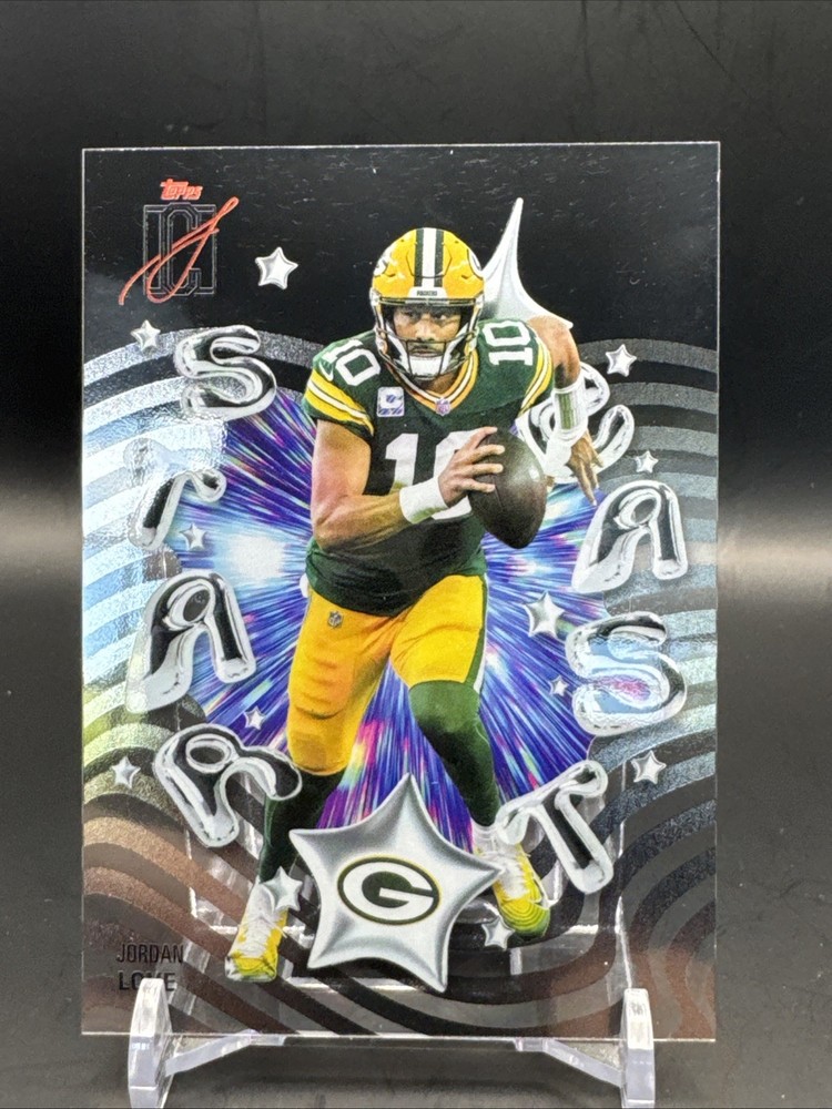 2025 Topps Signature Class Jordan Love Star Cast Acetate SSP SC-17