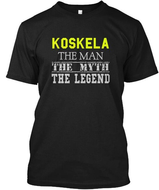Koskela Special The Man Myth Legend T-Shirt Made in the USA Size S to 5XL