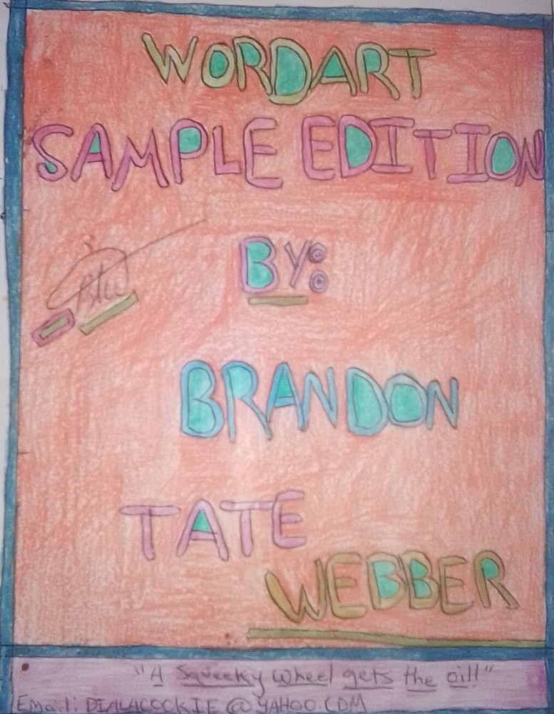 069Abstract Art Drawings with colored pencils (Print) Others Sold Series Are B&W