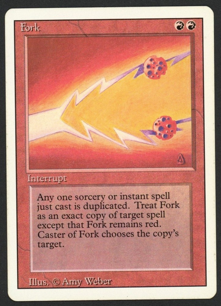 ***Fork*** MTG Revised Magic Kid Icarus