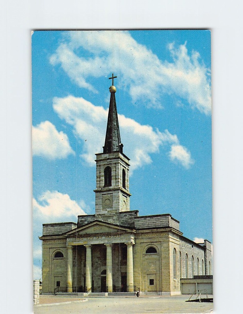 Postcard Basilica Of St. Louis King Of France St. Louis Missouri USA