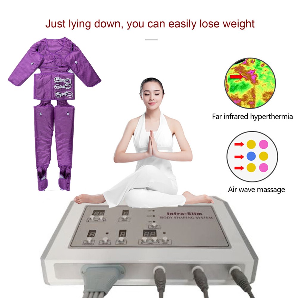 400W Air Pressure Lymphatic Drainage Pressotherapy Weight Loss Slimming Machine