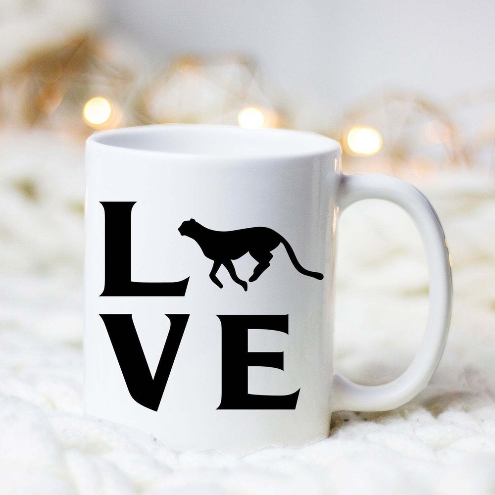 Save The Leopards Extinction Love Mug - Cute Leopard Gift