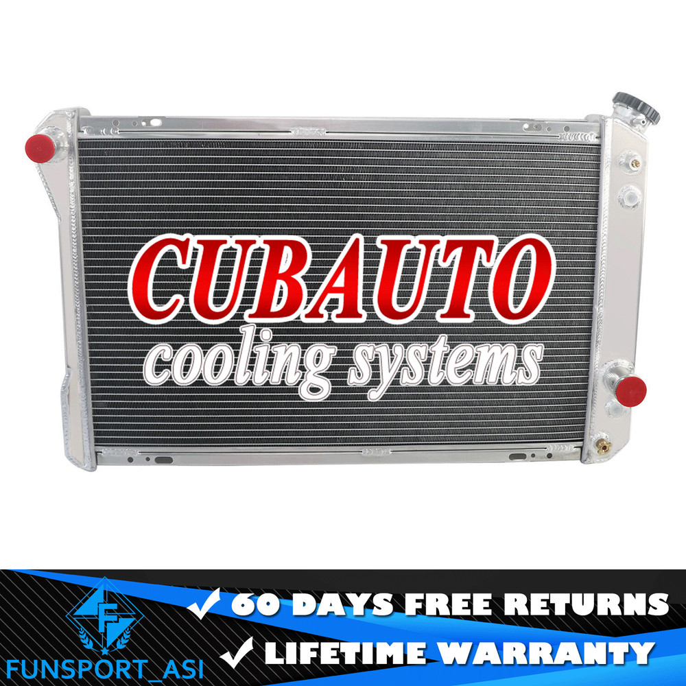 4 Rows Aluminum Radiator Fits 1982-92 Chevy Camaro Z28/Pontiac Firebird Trans.AM
