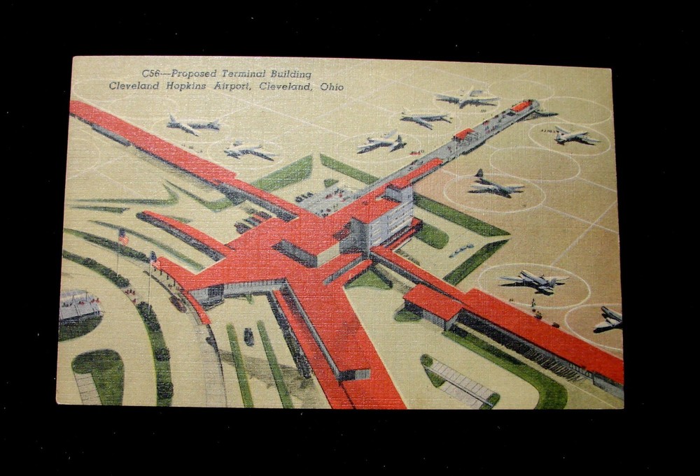 Vtg Linen Postcard 
