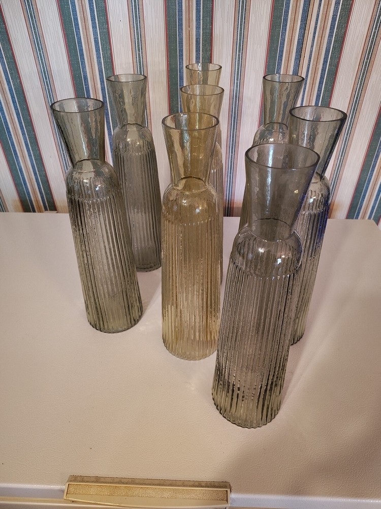 8 New Flower Vases