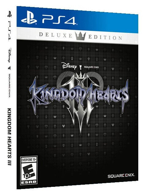 Kingdom Hearts III -- Deluxe Edition (Sony PlayStation 4, 2019)