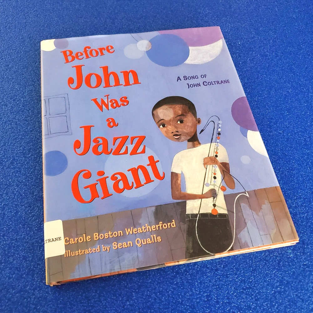 Before John Was A Jazz Giant Hardcover Children's Picture Book Free Shipping