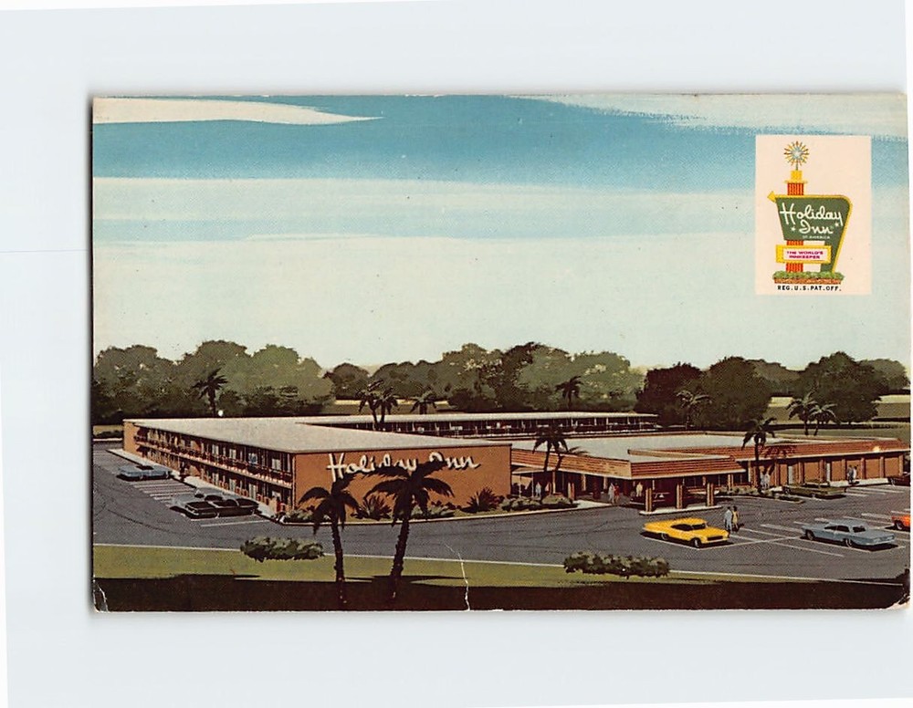 Postcard Holiday Inn, Jacksonville Airport, Jacksonville, Florida