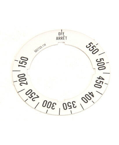 Garland Dial Insert (Off/150F/550F) G02725-17 - Free Shipping + Geniune OEM