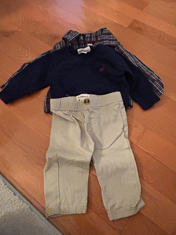3 piece baby boy outfit 3-6 months