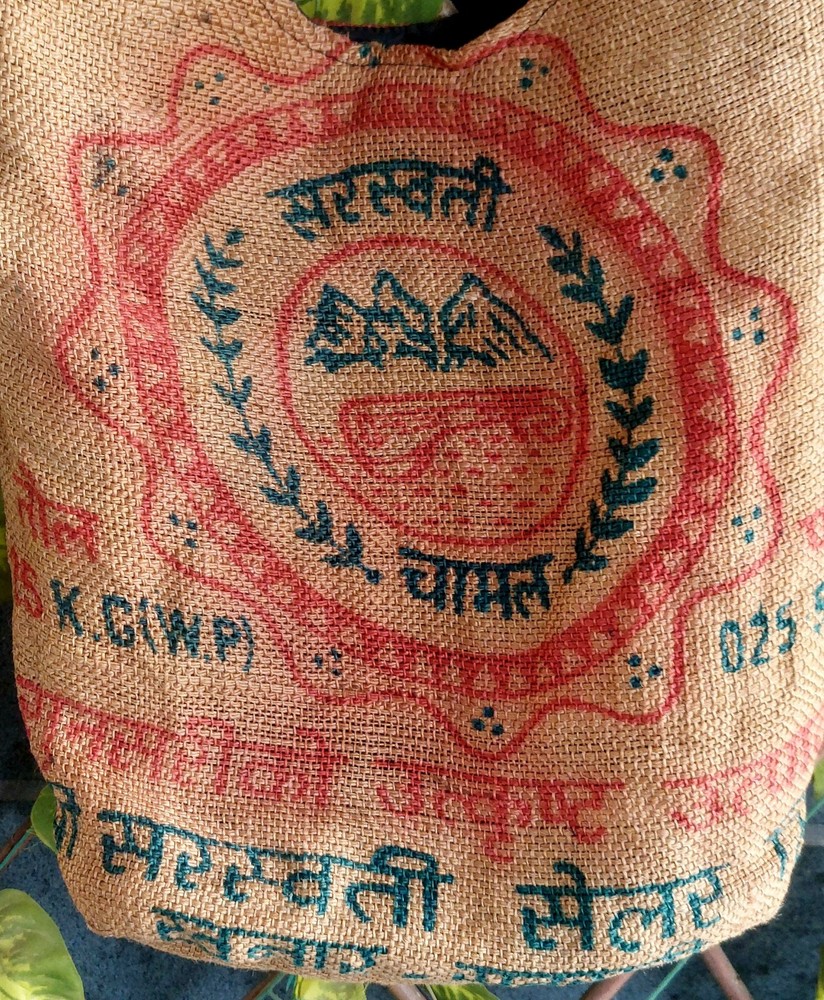 Soft shoulder bag from Nepal UNISEX 