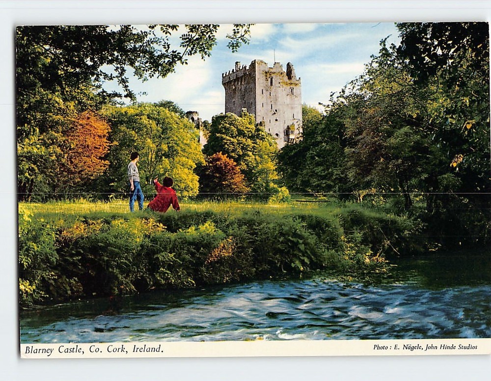 Postcard Blarney Castle Co. Cork Ireland