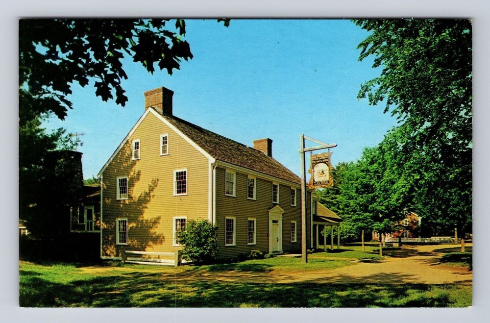 Sturbridge MA- Massachusetts, Village Tavern, Old Sturbridge, Vintage Postcard