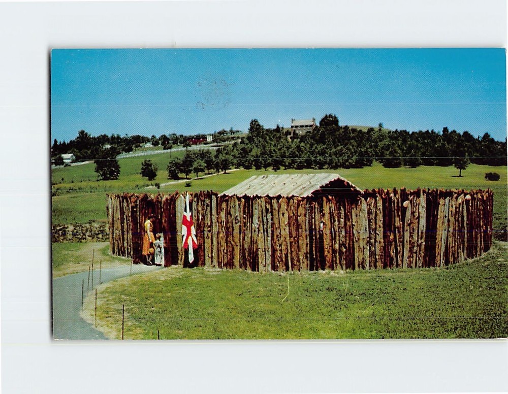 Postcard Fort Necessity Uniontown Pennsylvania