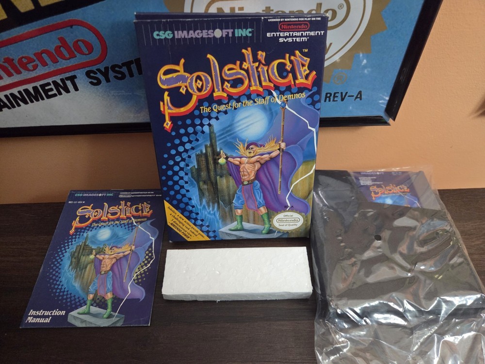 Nes Solstice Complete In Box