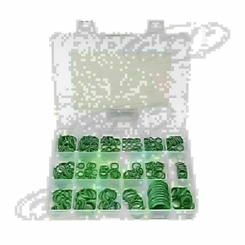 18-Sides A/C System Air Conditioning O Ring Rubber Seals Tool Assortment Case US