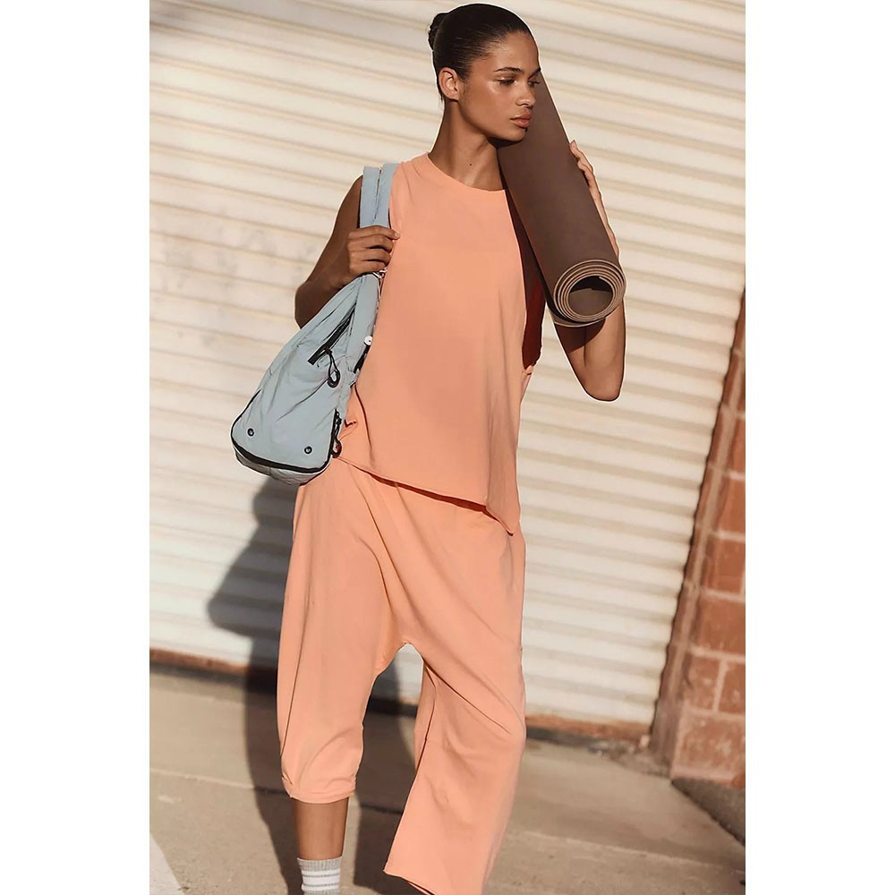 Free People Hot Shot Relaxed Set, Fruit Punch